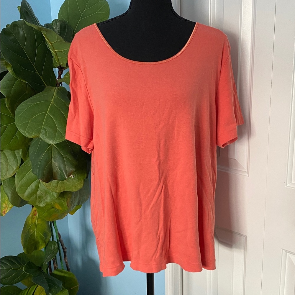 J.Jill 2X Short Sleeve Compassion Tee